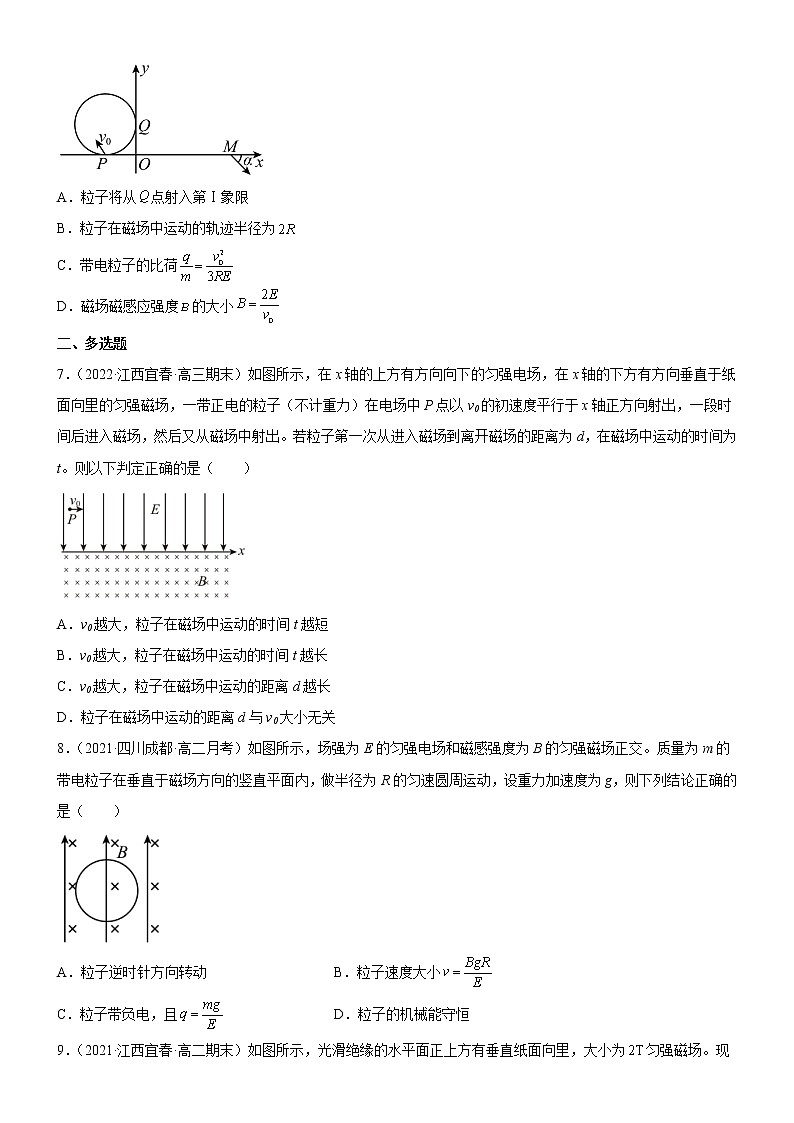 专题  带电粒子在复合场中的运动（原卷版）第3页