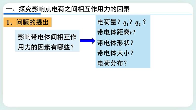 1.2 库仑定律 课件-高二上学期物理粤教版（2019）必修第三册06