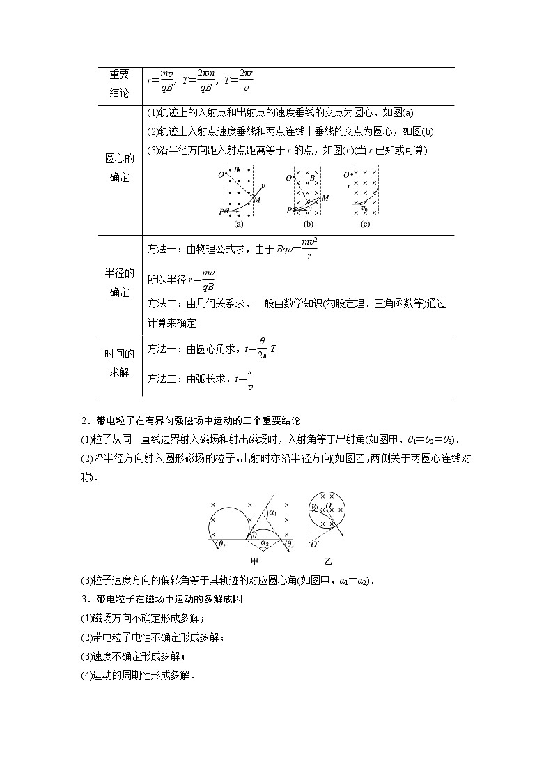 2023版高考物理步步高大二轮复习讲义第一篇 专题三 第9讲　磁场【解析版】03
