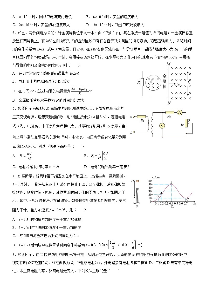辽宁省部分重点高中强基协作体2022-2023学年高二上学期期末质量检测（物理方向）物理试卷(含答案)第2页
