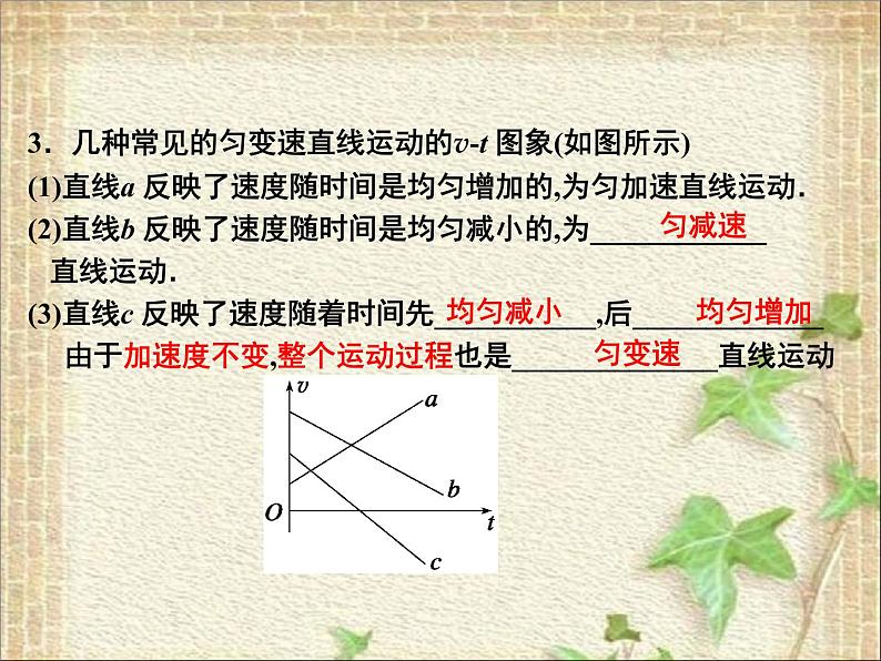 2022-2023年人教版(2019)新教材高中物理必修1 第2章匀变速直线运动的研究第2节匀变速直线运动速度与时间的关系(9)课件06