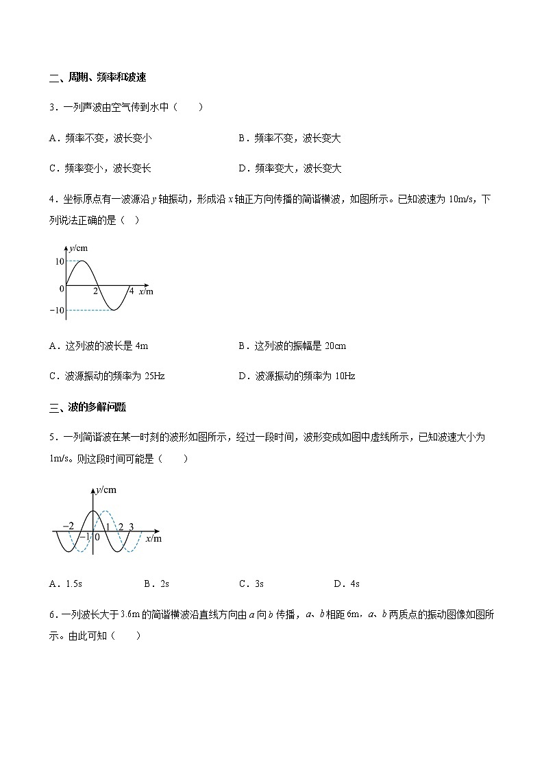 3.2 波的描述（原卷版）第2页