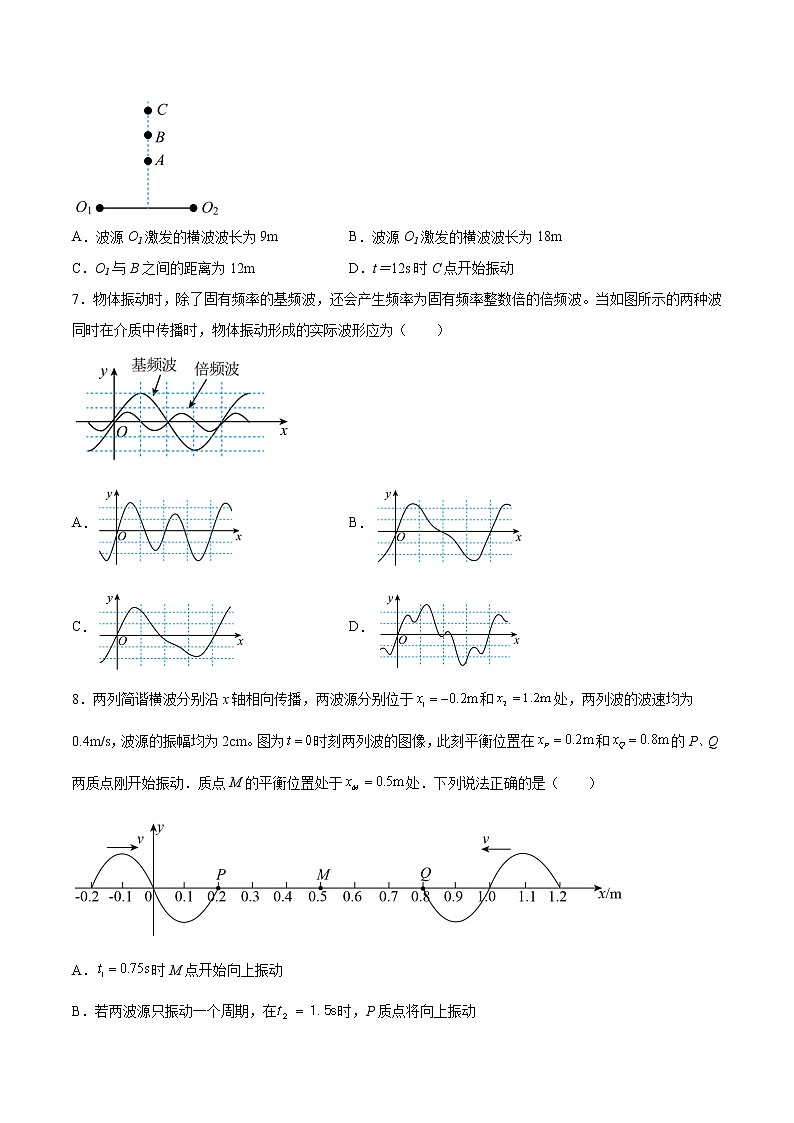 3.4波的干涉（精品课件+分层作业）高二物理同步备课系列（人教版2019选择性必修第一册）03