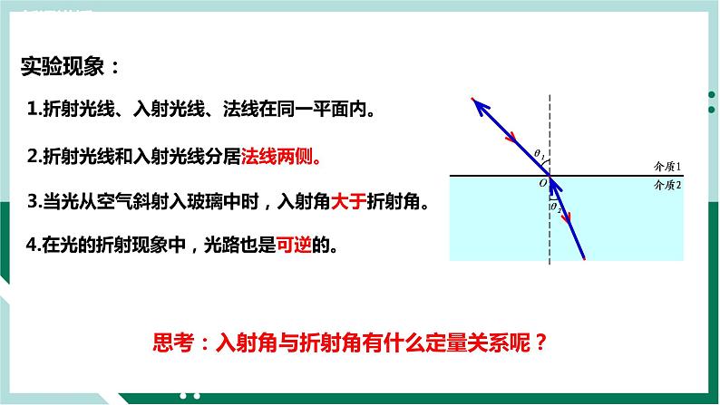 4.1光的折射（教学课件）高二物理同步备课系列（人教版2019选择性必修第一册）第6页