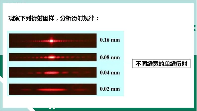 4.5光的衍射（精品课件+分层作业）高二物理同步备课系列（人教版2019选择性必修第一册）08