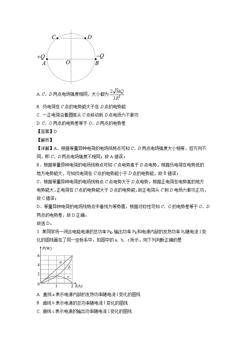 天津外国语大学附属外国语学校2022-2023学年高二上学期期末线上质量监测物理试题（解析版）第2页