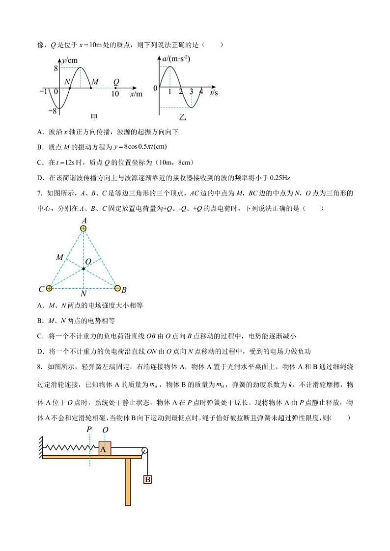 2023届河北省高三一轮复习联考物理试卷（五）（PDF版）第3页
