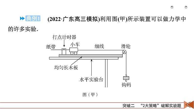 2023届二轮复习通用版 突破2　“2大策略”破解实验题 课件第7页