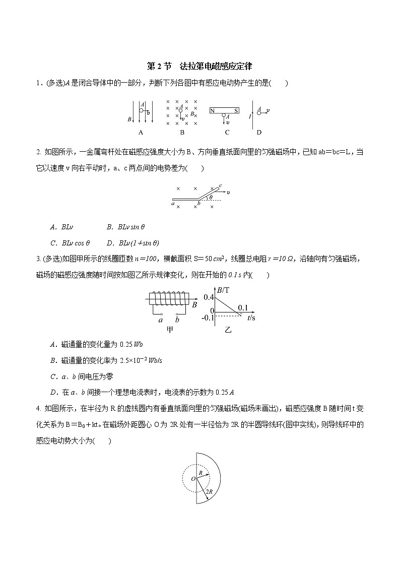 2.2法拉第电磁感应定律精编高二物理同步备课系列（精编课件+同步练习）（鲁科版2019选择性必修第二册）01
