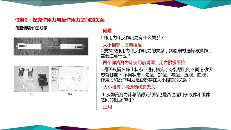 人教版高中物理必修第一册 3.3《牛顿第三定律》课件PPT04