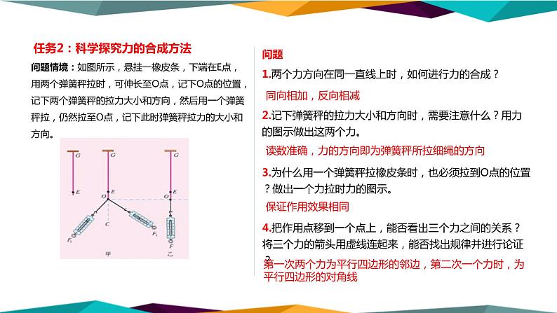 人教版高中物理必修第一册 3.4《力的合成和分解》课件PPT06