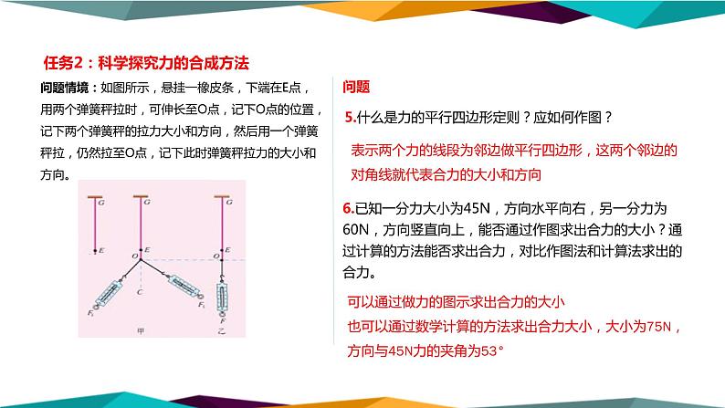 人教版高中物理必修第一册 3.4《力的合成和分解》课件PPT07