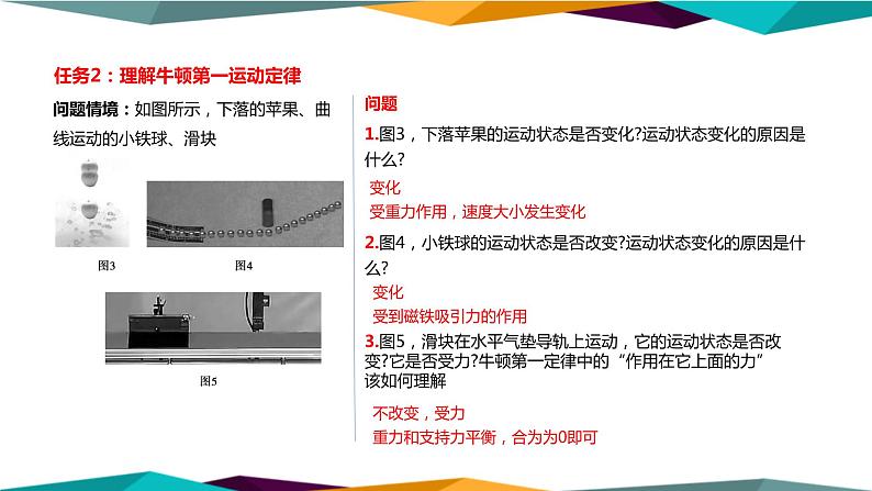 人教版高中物理必修第一册 4.1《牛顿第一定律》课件PPT05