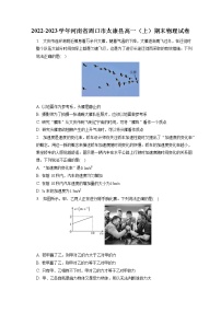 2022-2023学年河南省周口市太康县高一（上）期末物理试卷（含答案解析）