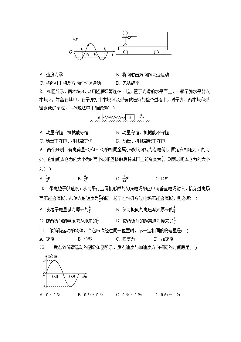 2022-2023学年甘肃省嘉峪关市等三地高二（上）期末物理试卷（含答案解析）02