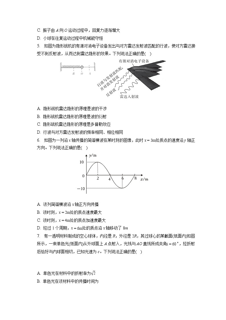 2022-2023学年河南省周口市太康县高二（上）期末物理试卷第2页