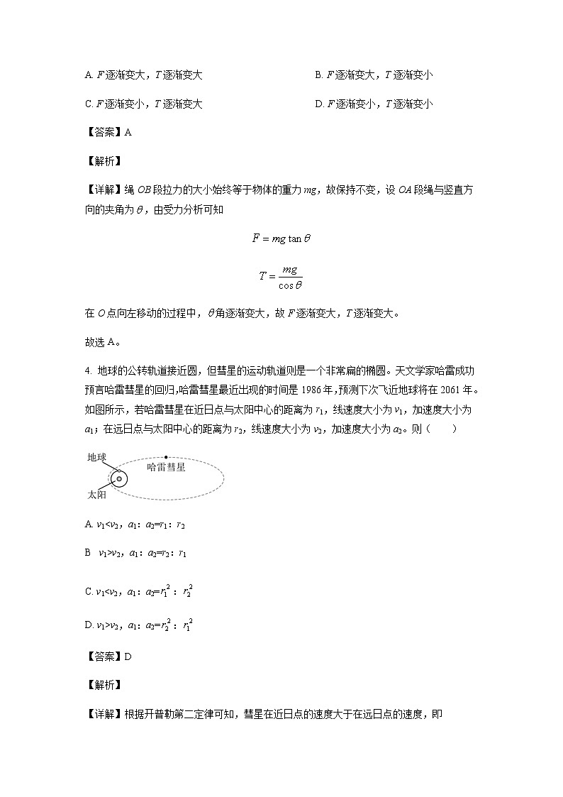 黑龙江省牡丹江市第三中学2022-2023学年高三上学期第五次月考物理试题（解析版）第3页