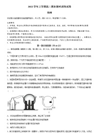 2022-2023学年广东省五校（华附，省实，深中，广雅，六中）高二上学期期末联考物理试题 解析版