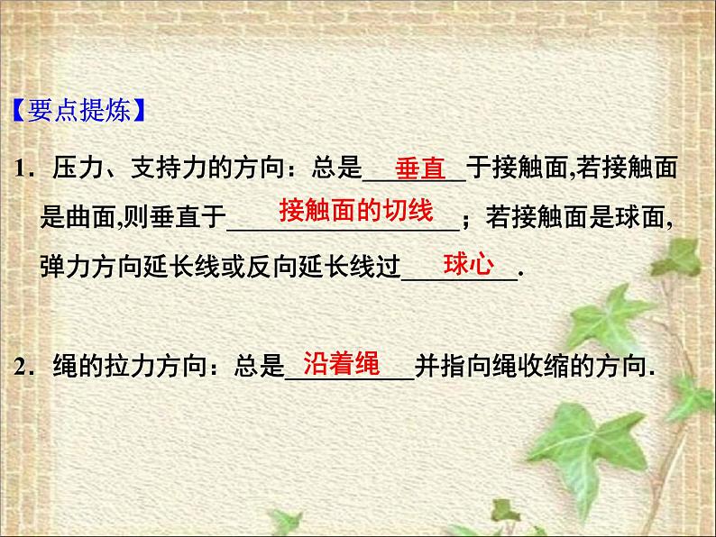 2022-2023年人教版(2019)新教材高中物理必修1 第3章相互作用-力第1节重力与弹力(13)课件第8页