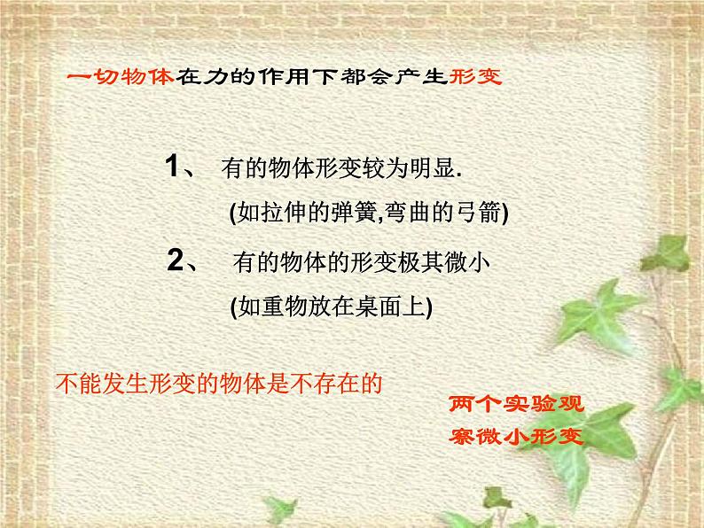 2022-2023年人教版(2019)新教材高中物理必修1 第3章相互作用-力第1节重力与弹力(17)课件第6页