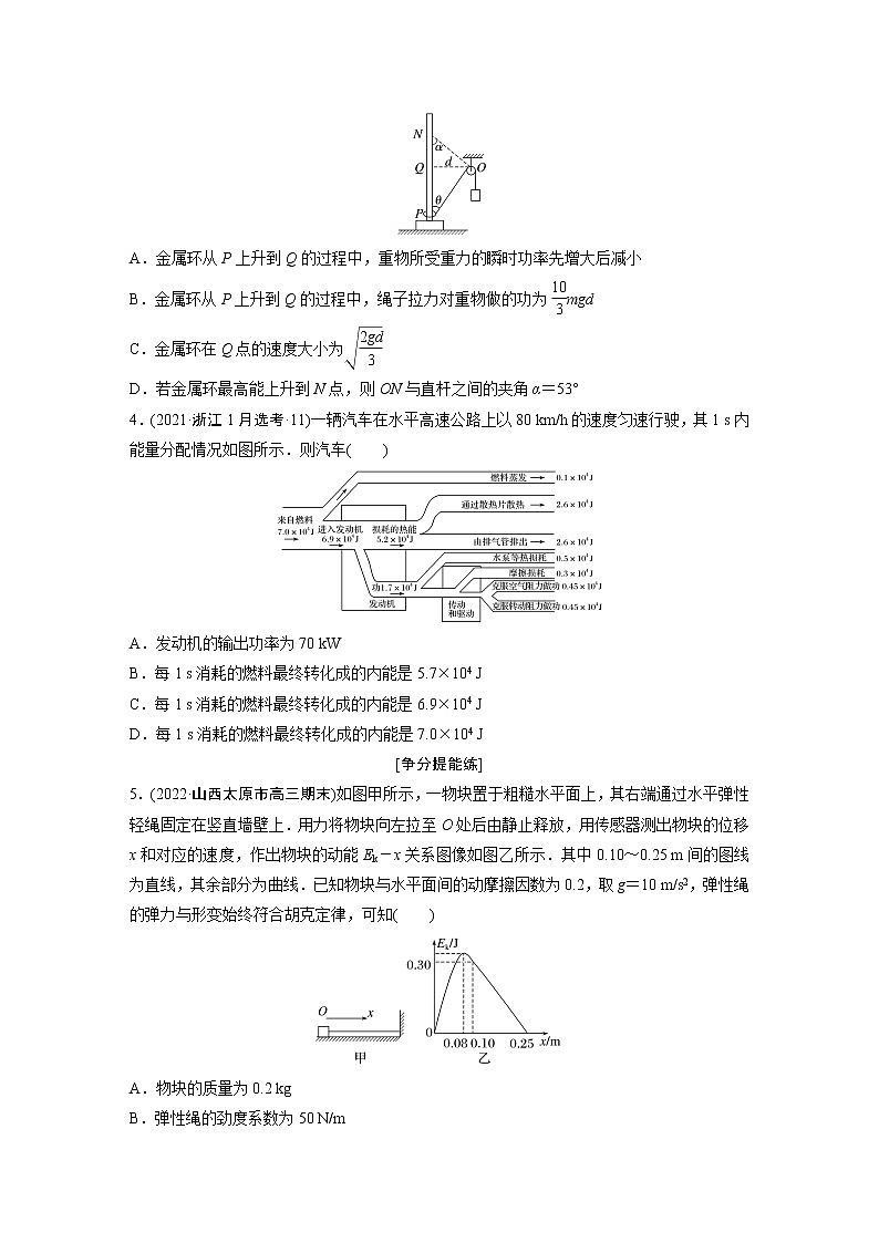 专题2 第6讲　动能定理　机械能守恒定律　能量守恒定律第2页