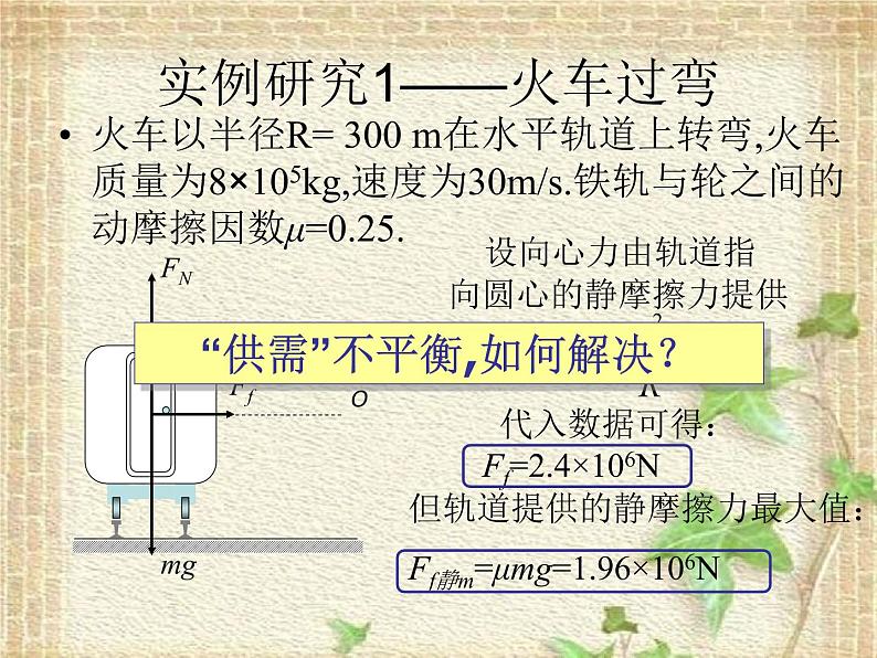 2022-2023年人教版(2019)新教材高中物理必修2 第6章圆周运动第4节生活中的圆周运动(7)课件06