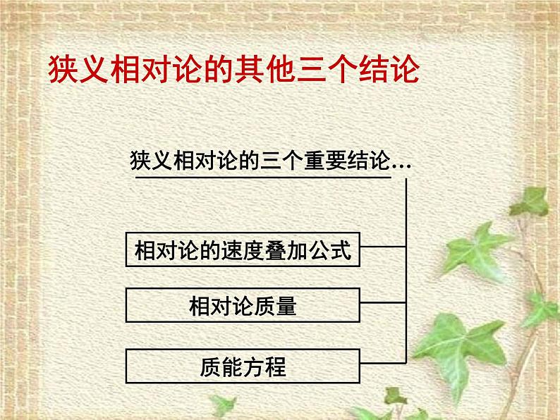 2022-2023年人教版(2019)新教材高中物理必修2 第7章万有引力与宇宙航行第5节相对论时空观与牛顿力学的局限性(6)课件02