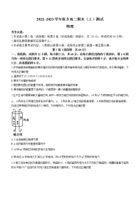 河南省新乡市长垣市2022-2023学年高二上学期期末联考物理试题(含答案)