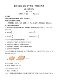 2023赣州高二上学期期末考试物理试题含答案