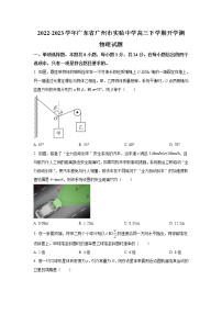 2022-2023学年广东省广州市实验中学高三下学期开学测物理试题（解析版）