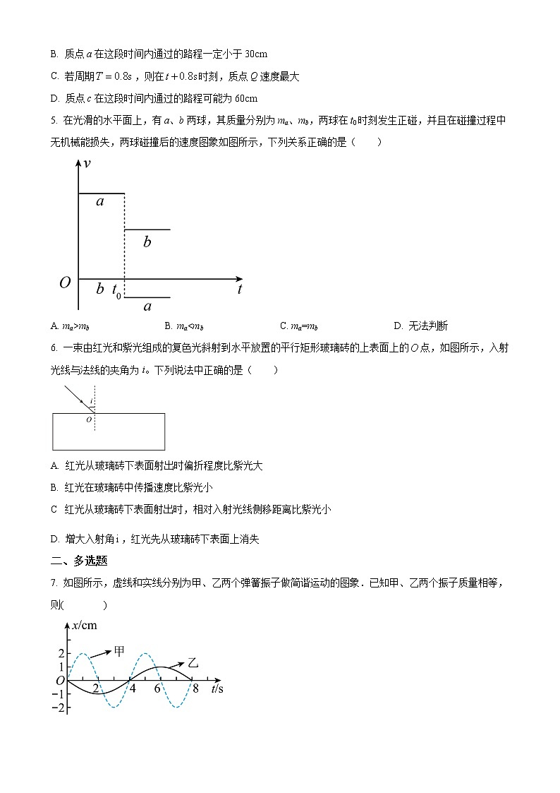 湖南省常德市汉寿县第一中学2022-2023学年高二下学期第一次段考物理试题无答案第2页