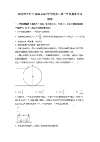 2022-2023学年湖南省长沙市湖南师范大学附属中学高二上学期期末物理试题 Word版