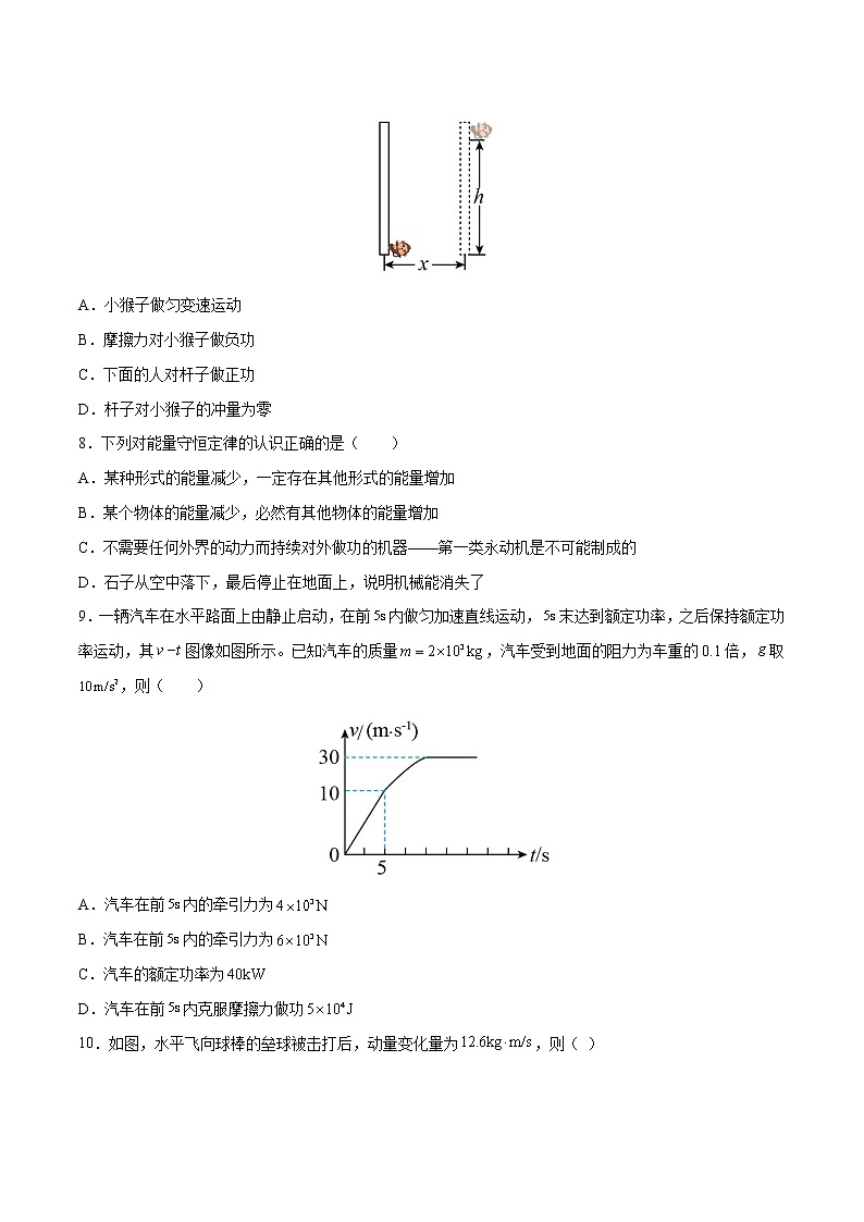专题03  功、能和动量-高考物理分题型多维刷题练（原卷版）第3页