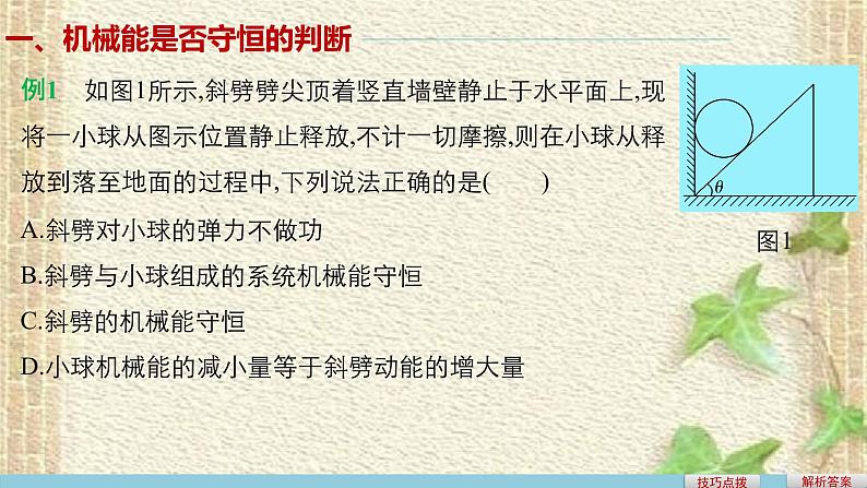 2022-2023年人教版(2019)新教材高中物理必修2 第8章机械能守恒定律第4节机械能守恒定律(7)课件第2页