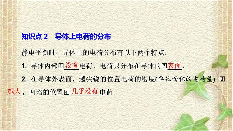 2022-2023年人教版(2019)新教材高中物理必修3 第9章静电场及其应用第4节静电的防止与利用(5)课件05