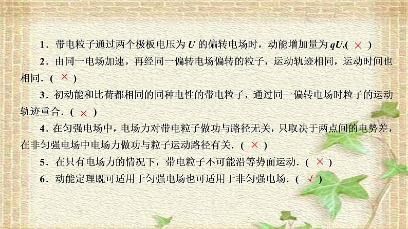 2022-2023年人教版(2019)新教材高中物理必修3 第10章静电场中的能量第5节带电粒子在电场中的运动(4)课件第4页