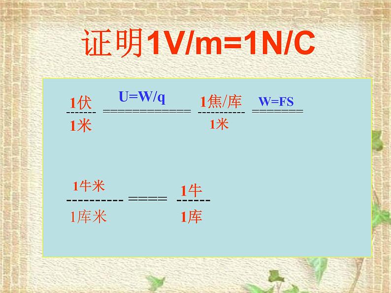 2022-2023年人教版(2019)新教材高中物理必修3 第10章静电场中的能量第3节电势差与电场强度的关系(7)课件第7页