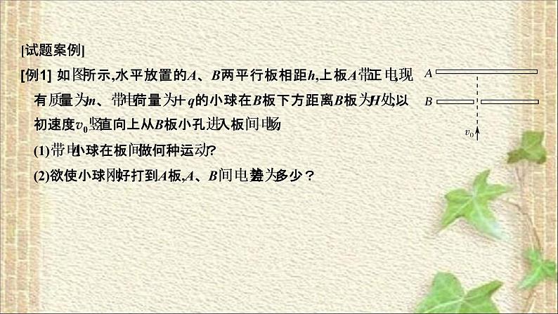 2022-2023年人教版(2019)新教材高中物理必修3 第10章静电场中的能量综合(1)课件第4页