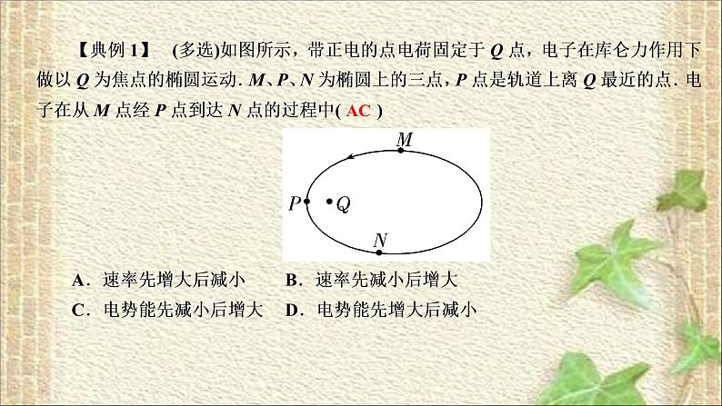 2022-2023年人教版(2019)新教材高中物理必修3 第10章静电场中的能量本章总结(3)课件第4页