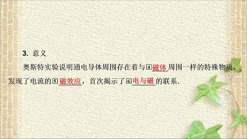 2022-2023年人教版(2019)新教材高中物理必修3 第13章电磁感应与电磁波初步第1节磁场磁感线(8)课件第5页