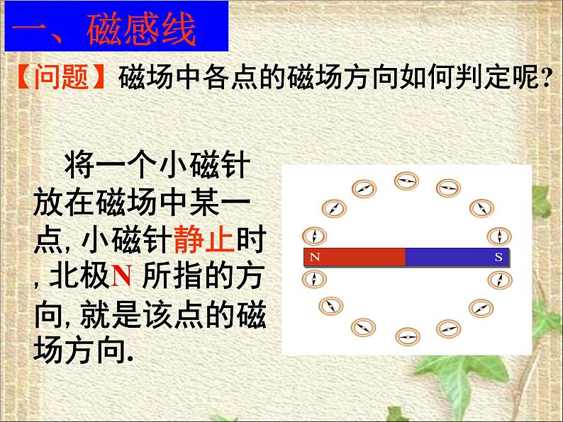 2022-2023年人教版(2019)新教材高中物理必修3 第13章电磁感应与电磁波初步第1节磁场磁感线(11)课件第4页