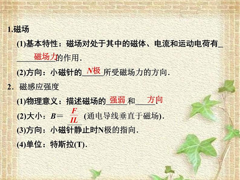 2022-2023年人教版(2019)新教材高中物理必修3 第13章电磁感应与电磁波初步第1节磁场磁感线课件第2页