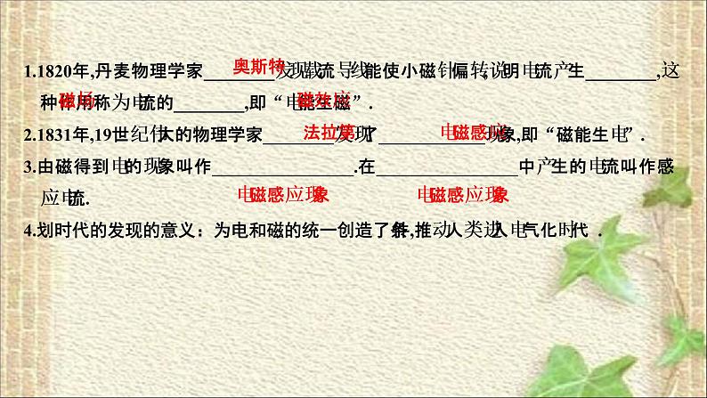 2022-2023年人教版(2019)新教材高中物理必修3 第13章电磁感应与电磁波初步第3节电磁感应现象及应用(1)课件第3页