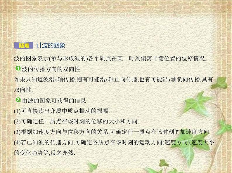 2022-2023年人教版(2019)新教材高中物理选择性必修1 第3章机械波第2节波的描述(8)课件第4页