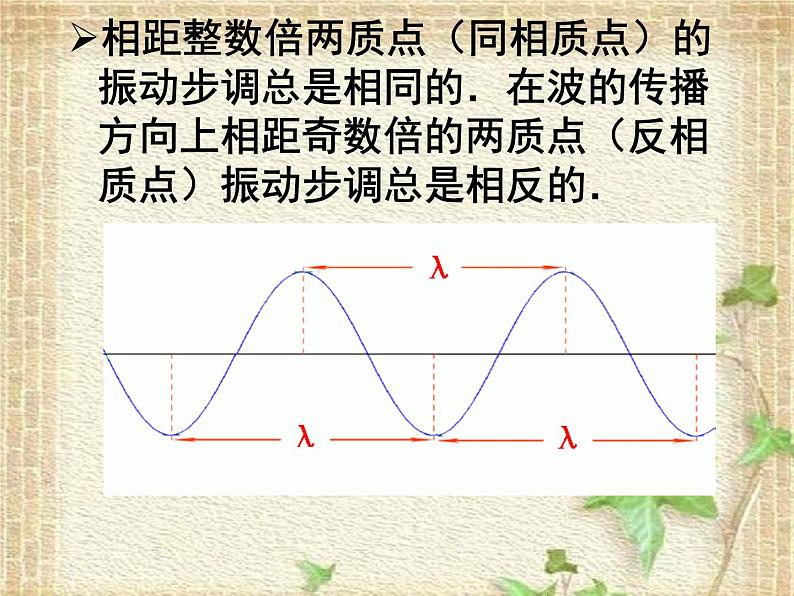 2022-2023年人教版(2019)新教材高中物理选择性必修1 第3章机械波第2节波的描述(11)课件第5页