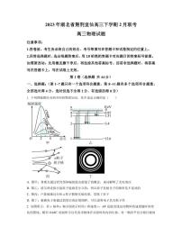 2022-2023学年湖北省荆荆宜仙高三下学期2月联考试题 物理 PDF版