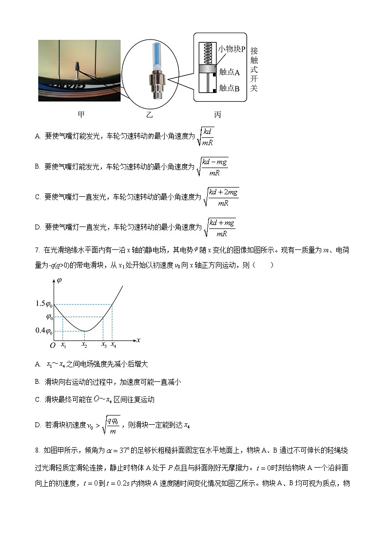 2023届福建省名校联盟全国优质校高三大联考物理试题第3页