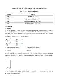 【高考二轮复习】2023年高考物理常见模型与方法专项练习——专题15 三大力场中的碰撞模型