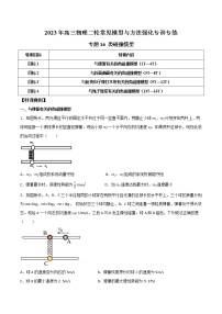 【高考二轮复习】2023年高考物理常见模型与方法专项练习——专题16 类碰撞模型