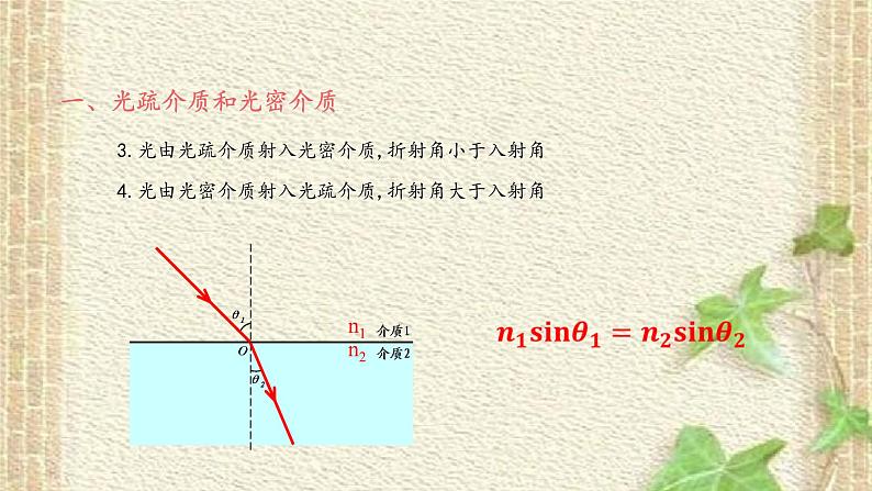 2022-2023年人教版(2019)新教材高中物理选择性必修1 第4章光第2节全反射(2)课件第5页